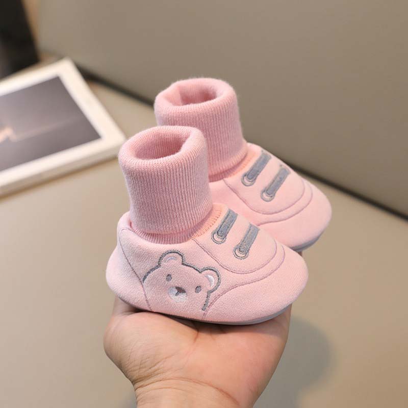 Cute Bear First Walking Schuhe Slip-on Kleinkind Schuhe
