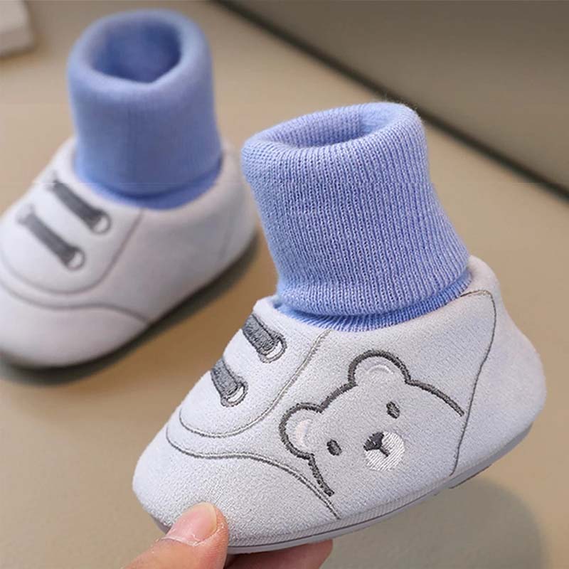 Cute Bear First Walking Schuhe Slip-on Kleinkind Schuhe