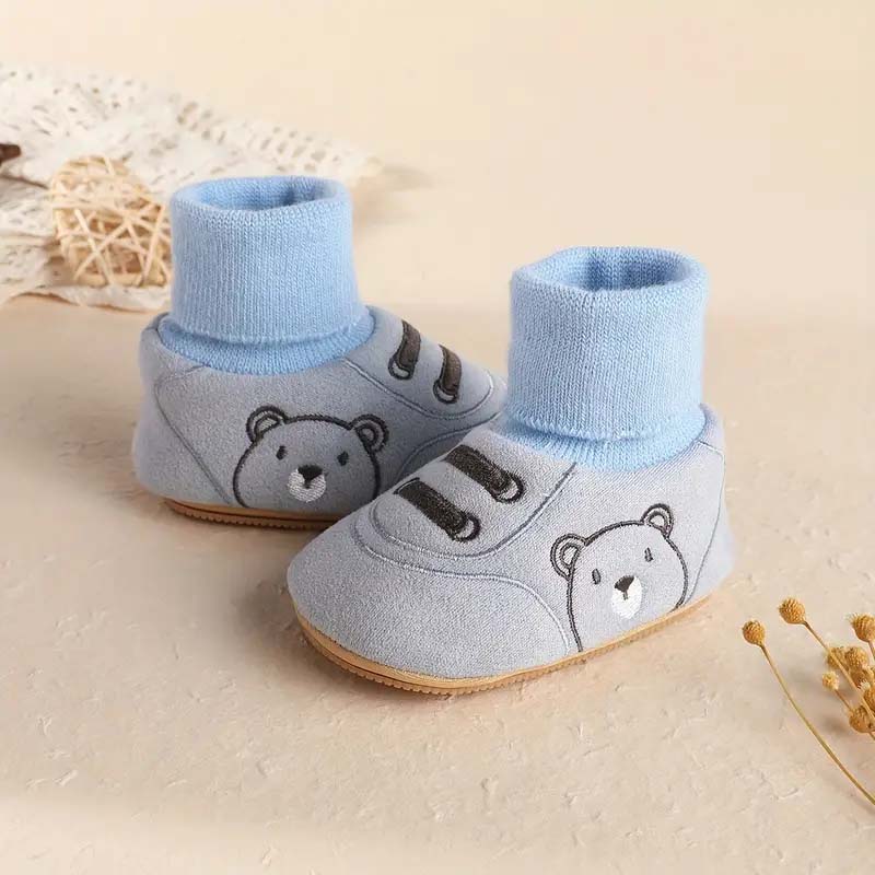 Cute Bear First Walking Schuhe Slip-on Kleinkind Schuhe