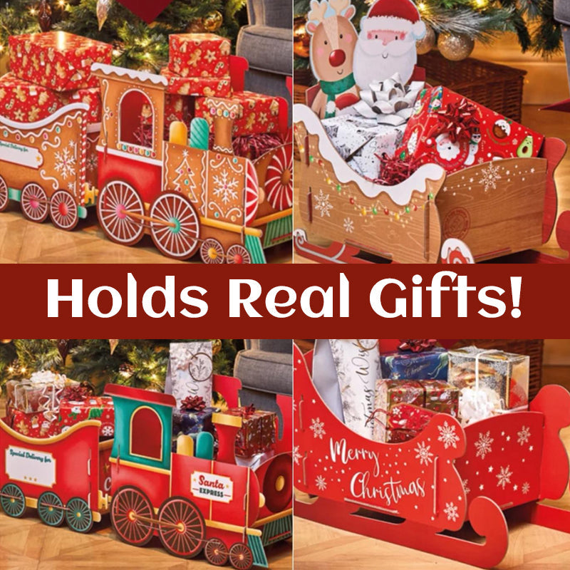 🎁 Santa's Gift Train - Bringen Sie Weihnachtsfreude mit Stil! 🚂🎄