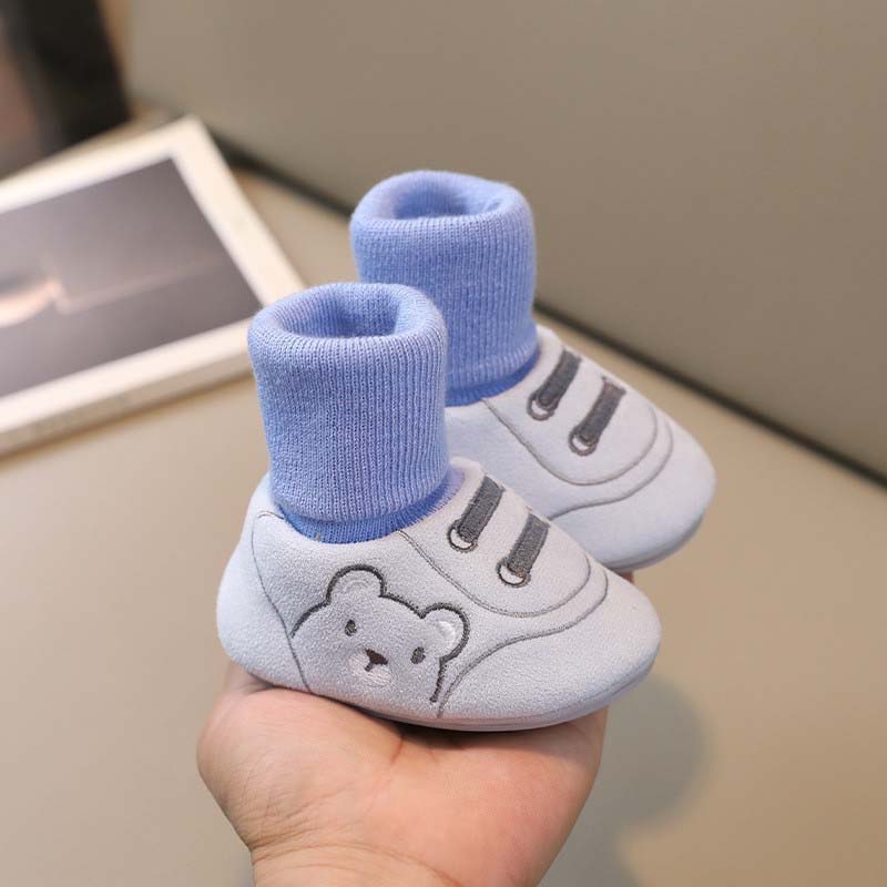 Cute Bear First Walking Schuhe Slip-on Kleinkind Schuhe
