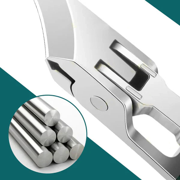 Anti-slush slant edge nail clippers 3-piece se