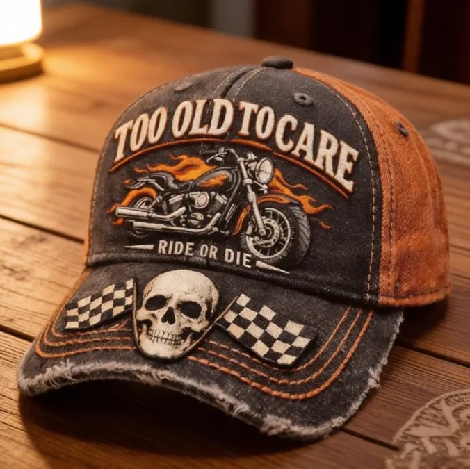 TOO OLD TO CARE · RIDE OR DIE-