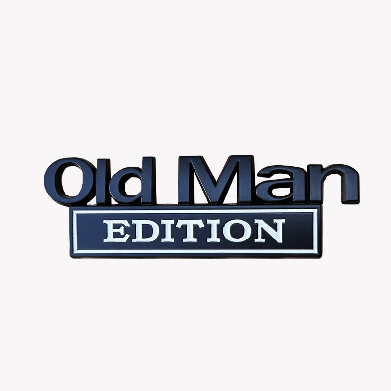 Autoabzeichen für Senioren/🚗 Old Man Edition-Autoemblem