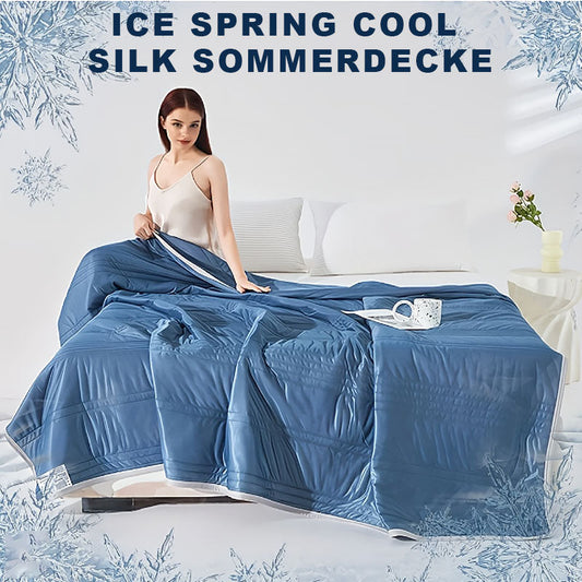 ❄️Eisquelle Cool Silk Sommerdecke | Superweiche Klimaanlagendecke