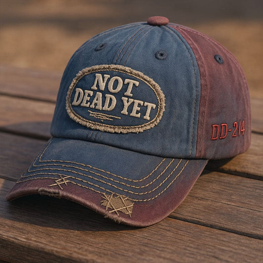NOT DEAD YET - Vintage washed baseball cap