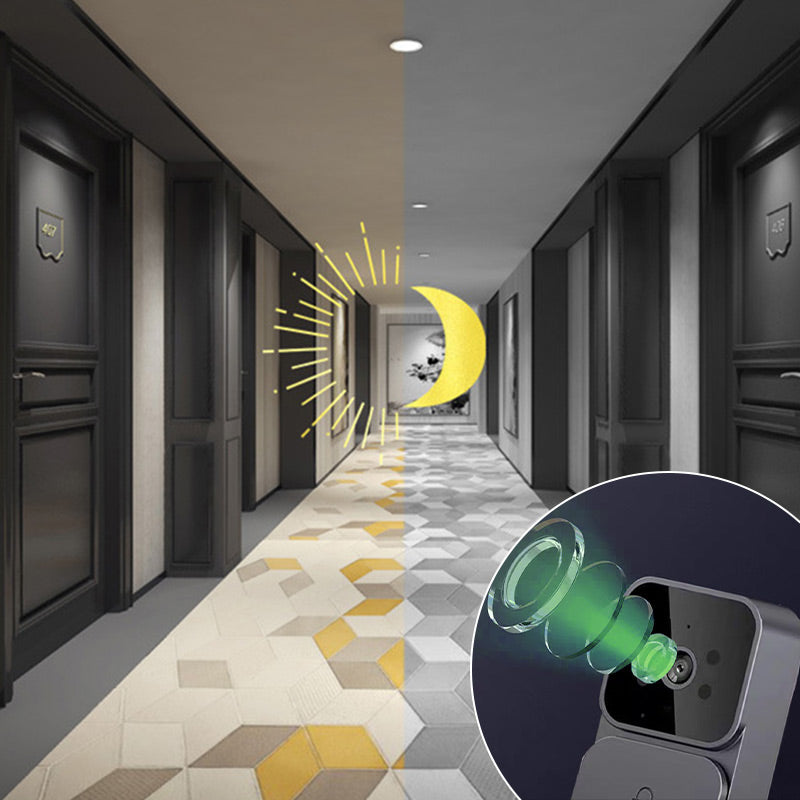 ⏳Limited time special⏰Wireless video doorbell with screen and camera📹