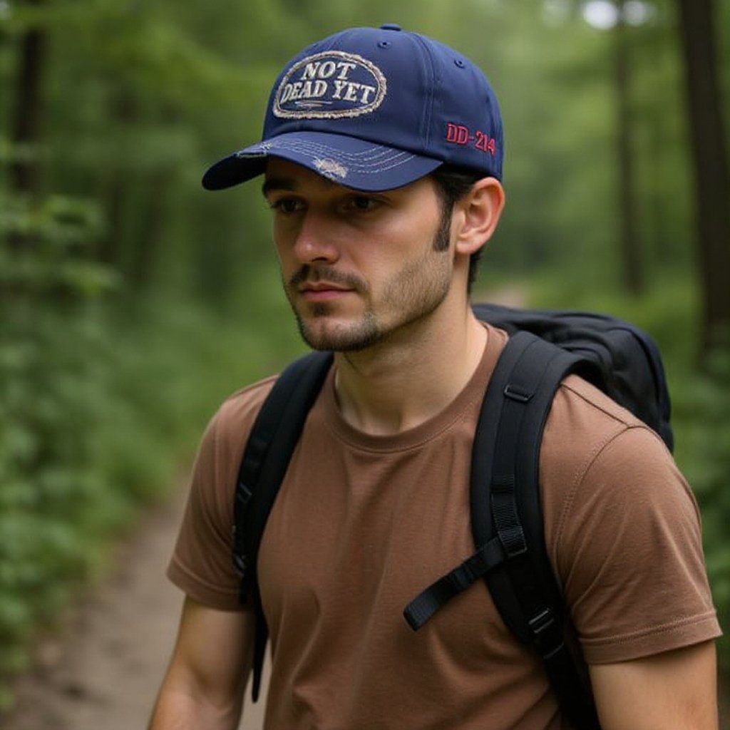 NOT DEAD YET - Vintage washed baseball cap