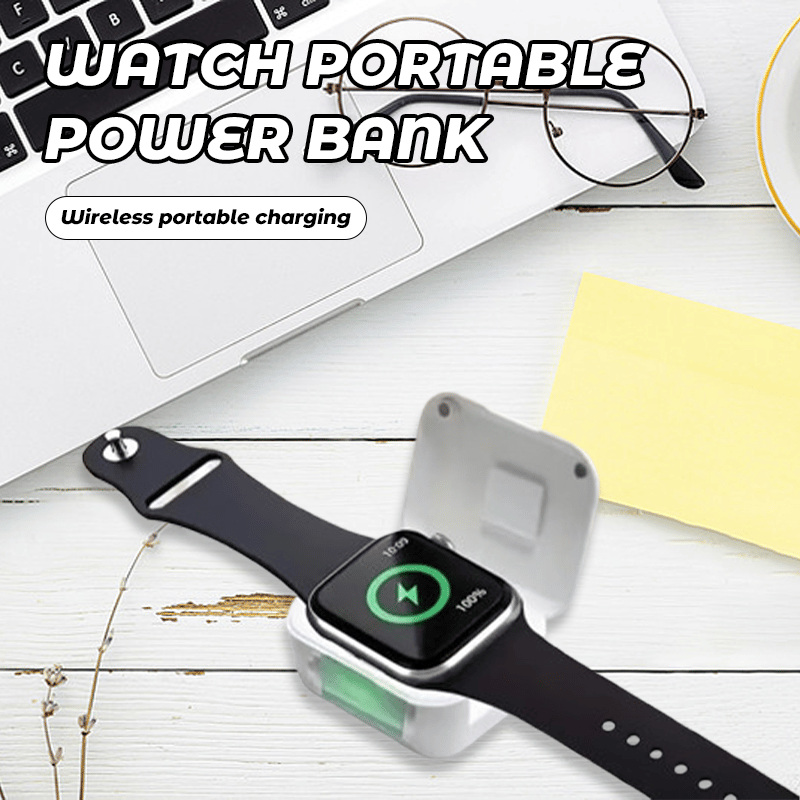 🔥Superdeal! 38% Rabatt! - Tragbare kabellose Powerbank für Smartwatches