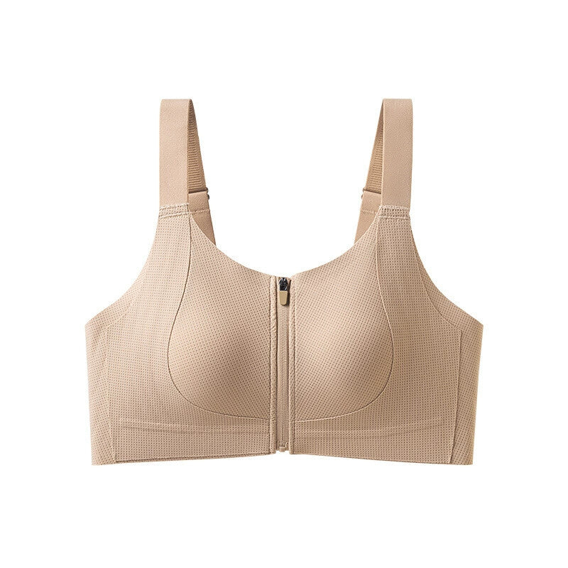 ✨ Lightweight Front-Zip Comfort Bra