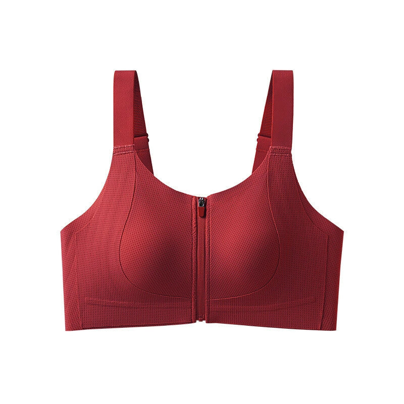 ✨ Lightweight Front-Zip Comfort Bra