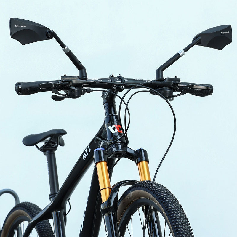 Einziehbarer Fahrradspiegel mit Blendschutz für Rückspiegel