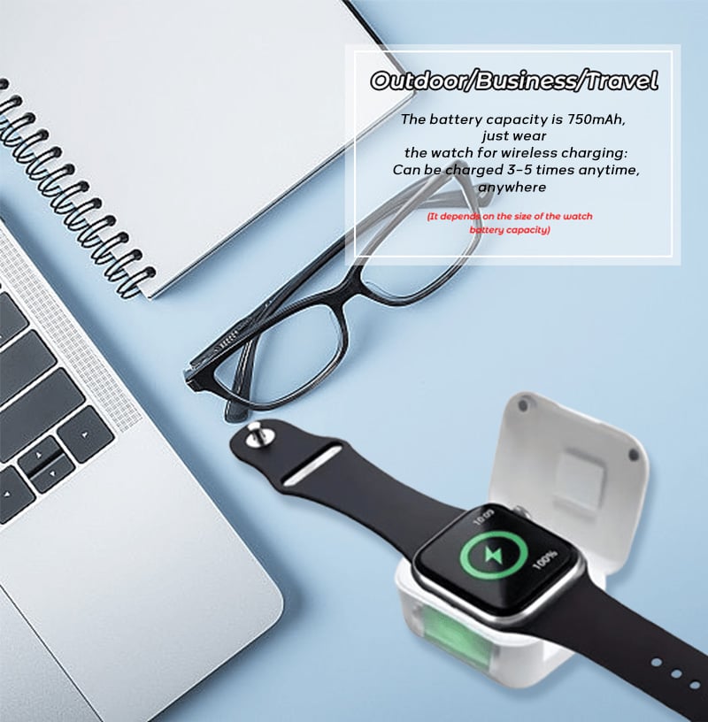 🔥Superdeal! 38% Rabatt! - Tragbare kabellose Powerbank für Smartwatches