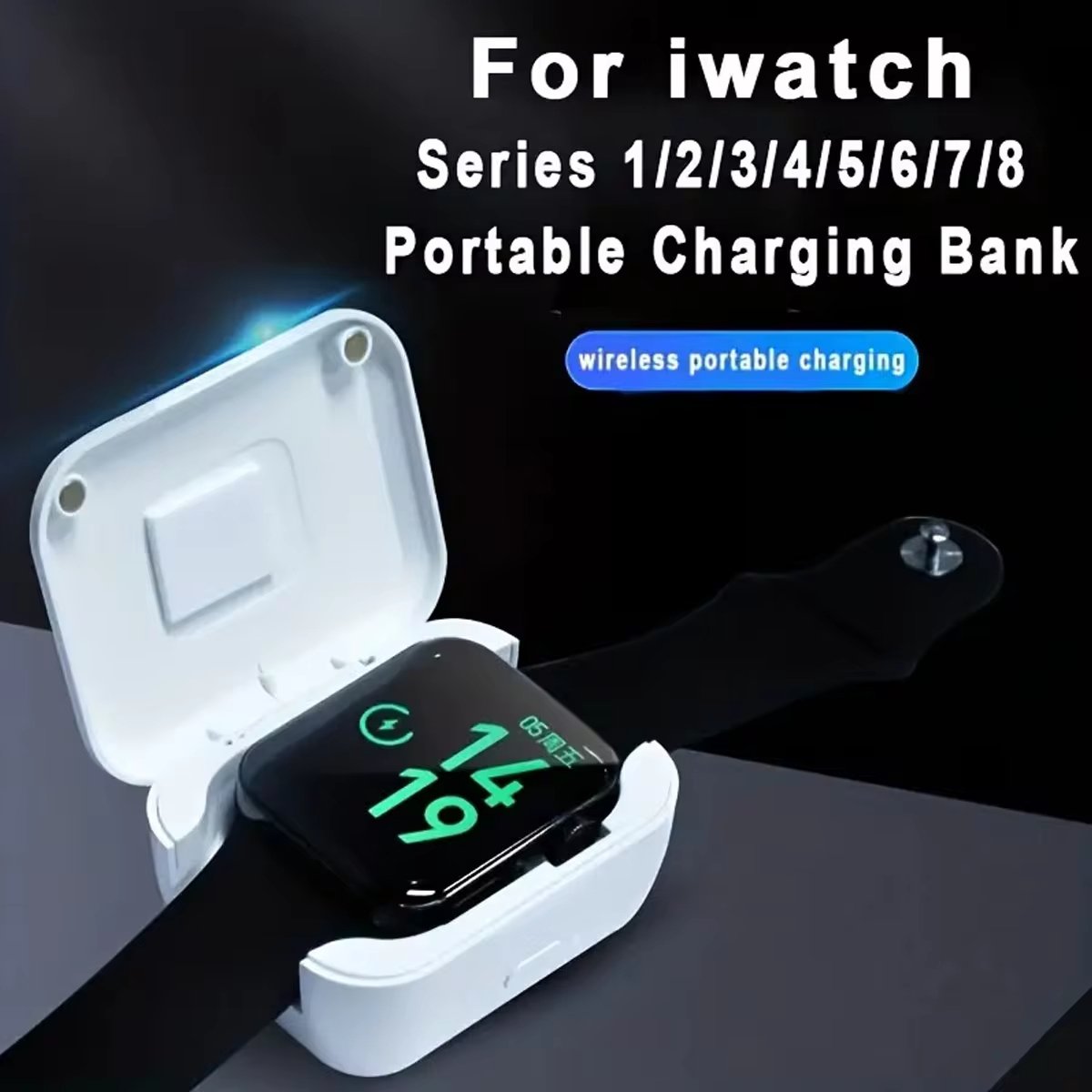 🔥Superdeal! 38% Rabatt! - Tragbare kabellose Powerbank für Smartwatches