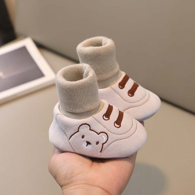 Cute Bear First Walking Schuhe Slip-on Kleinkind Schuhe