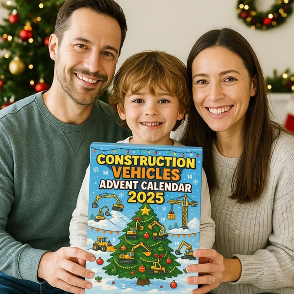 Adventskalender für Baufahrzeuge 2025