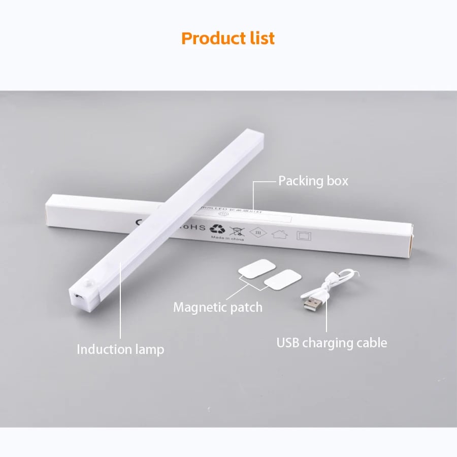 🔥NEW YEAR SALE - Punch-free Smart Sensor Magnetisch Wiederaufladbare LED-Leuchten