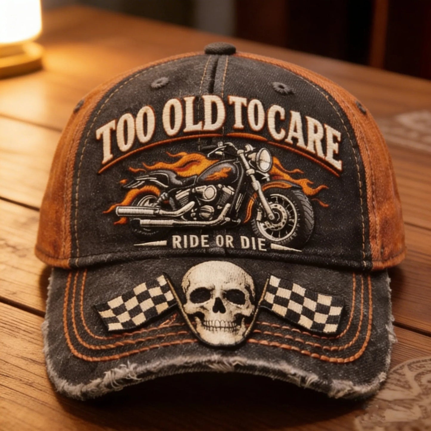 TOO OLD TO CARE · RIDE OR DIE-