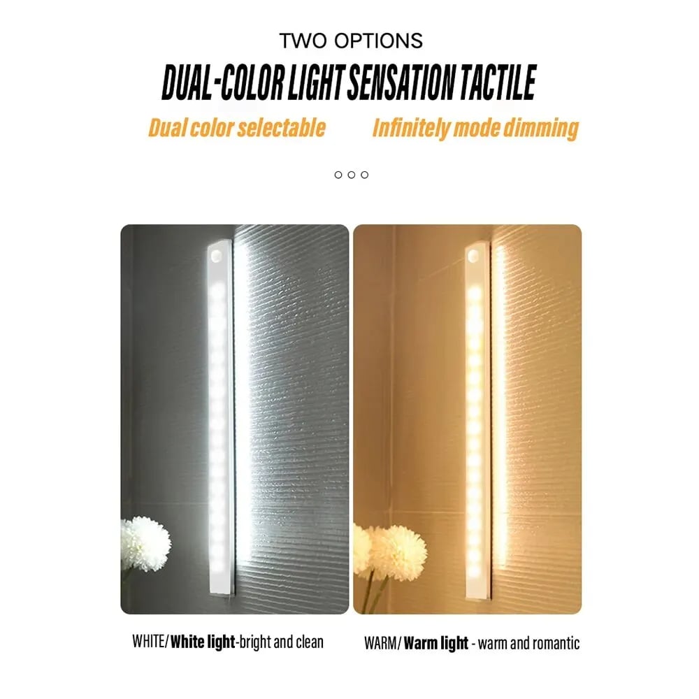 🔥NEW YEAR SALE - Punch-free Smart Sensor Magnetisch Wiederaufladbare LED-Leuchten