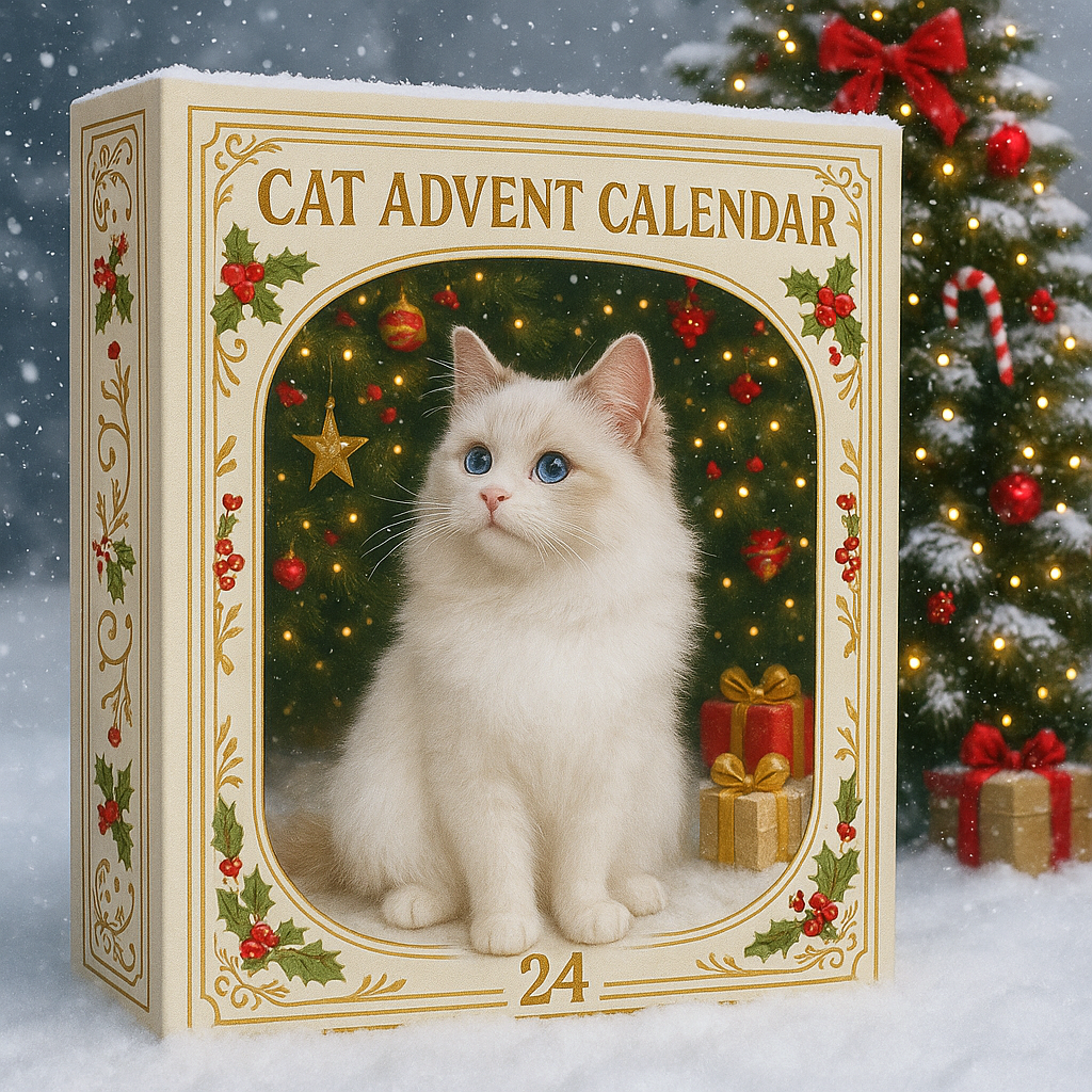 🌲Weihnachtsgeschenk - Perfect Christmas - Adventskalender für Katzenliebhaber 2025