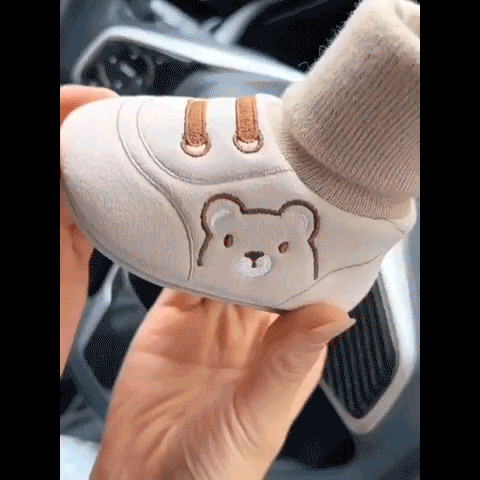 Cute Bear First Walking Schuhe Slip-on Kleinkind Schuhe