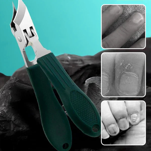 Anti-slush slant edge nail clippers 3-piece se