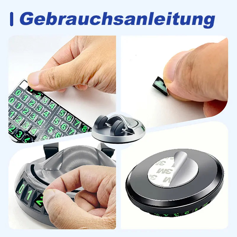🚗 Autohandyhalter mit Klebemontage - Universell für Armaturenbrett & Mittelkonsole ✅ Handysicherung ohne Bohren ✅ Einfache Installation